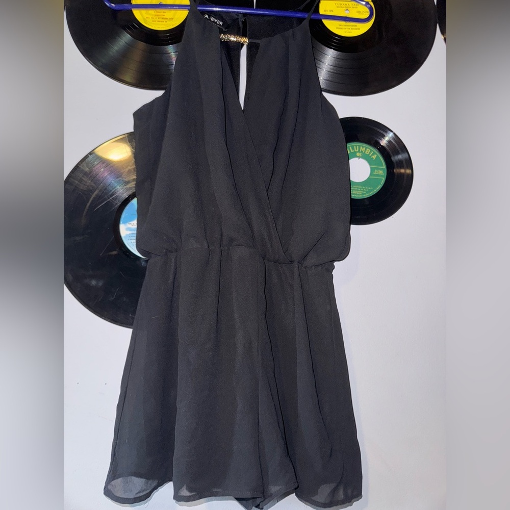 Elegant Black Romper